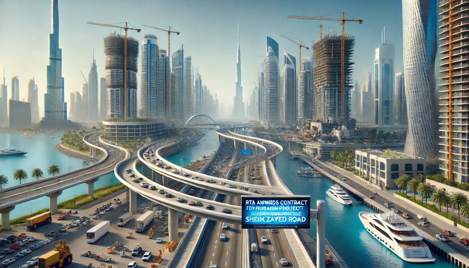 connecting Dubai Harbour with Sheikh Zayed Road